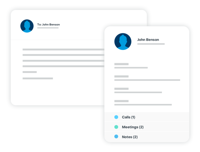 More Collaboration Less Confusion graphic | Financial Industry CRM | SugarCRM