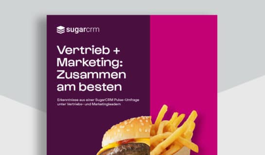 Vertrieb + Marketing: Zusammen am besten