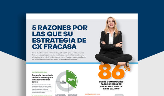 5 razones por las que su estrategia de CX fracasa