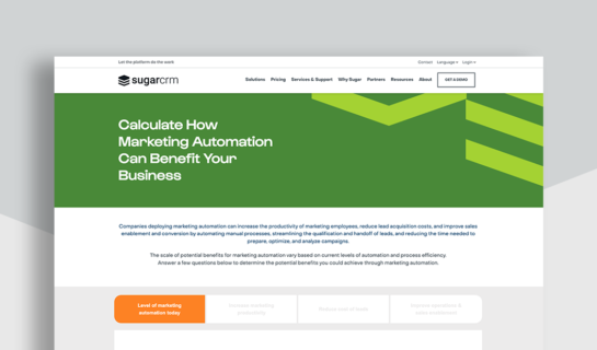 Marketing Automation Benefits Calculator