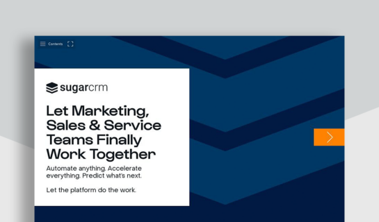 SugarCRM Platform Suite Overview