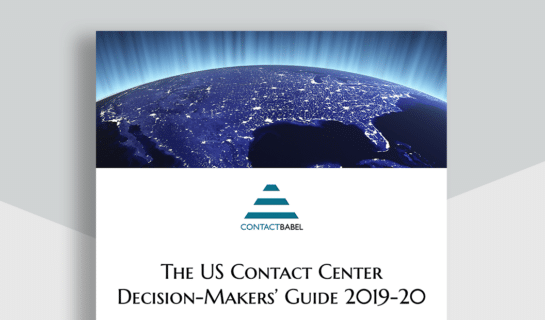 The US Contact Center Decision-Makers’ Guide