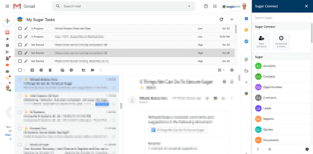 SugarCRM Sugar Connect for Google G Suite