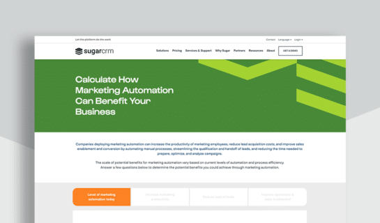 Marketing Automation Benefits Calculator