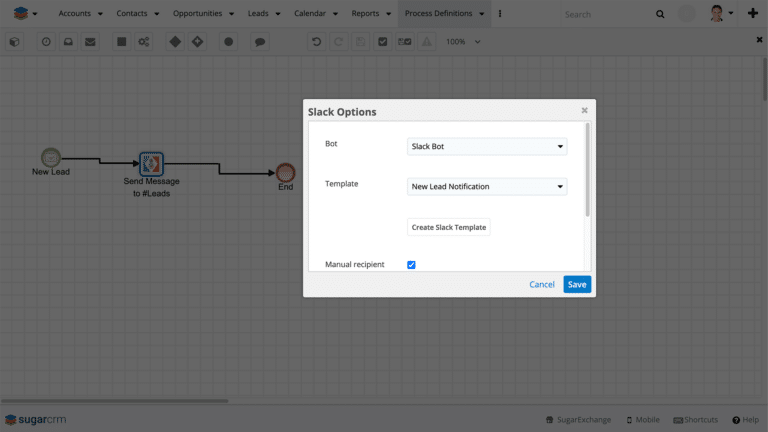 Collaborate Effortlessly graphic | Slack CRM Integration | SugarCRM
