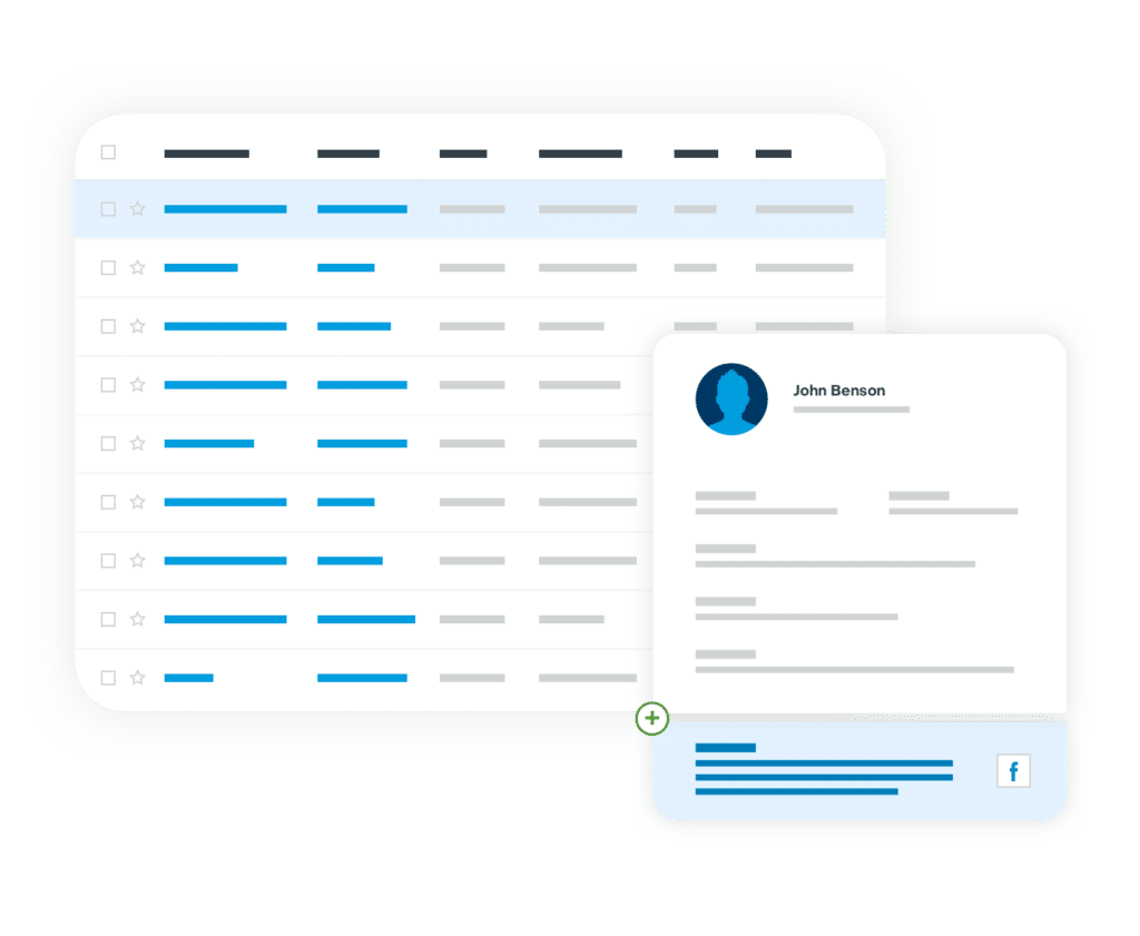 Let the Platform Enter the Data graphic | Sugar Enterprise | On-Premises Sales Force Automation