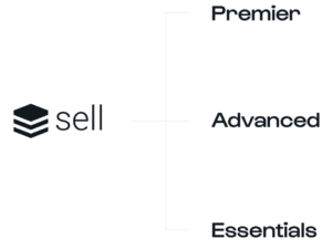Sugar Sell Editions: Sell Premier, Sell Advanced, and Sell Essentials. 