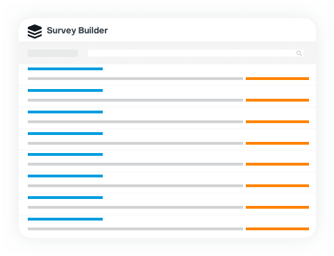 Conduct Surveys​ graphic | Marketing Campaigns | SugarCRM