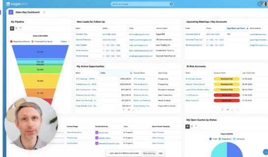 SugarCRM Product Video Demo