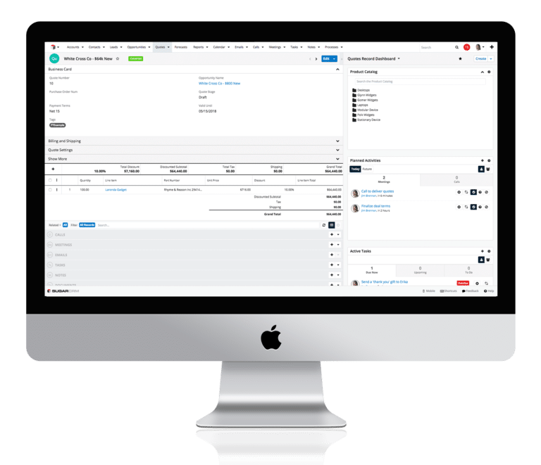 Quote Management Software | CRM Features | SugarCRM